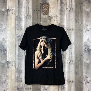 Elle Goulding Deliurum Tour Tee in Black Size Small.